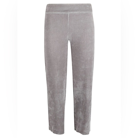 Gray Straight Leg Pants with Relaxed Fit - Picture 1 of 9